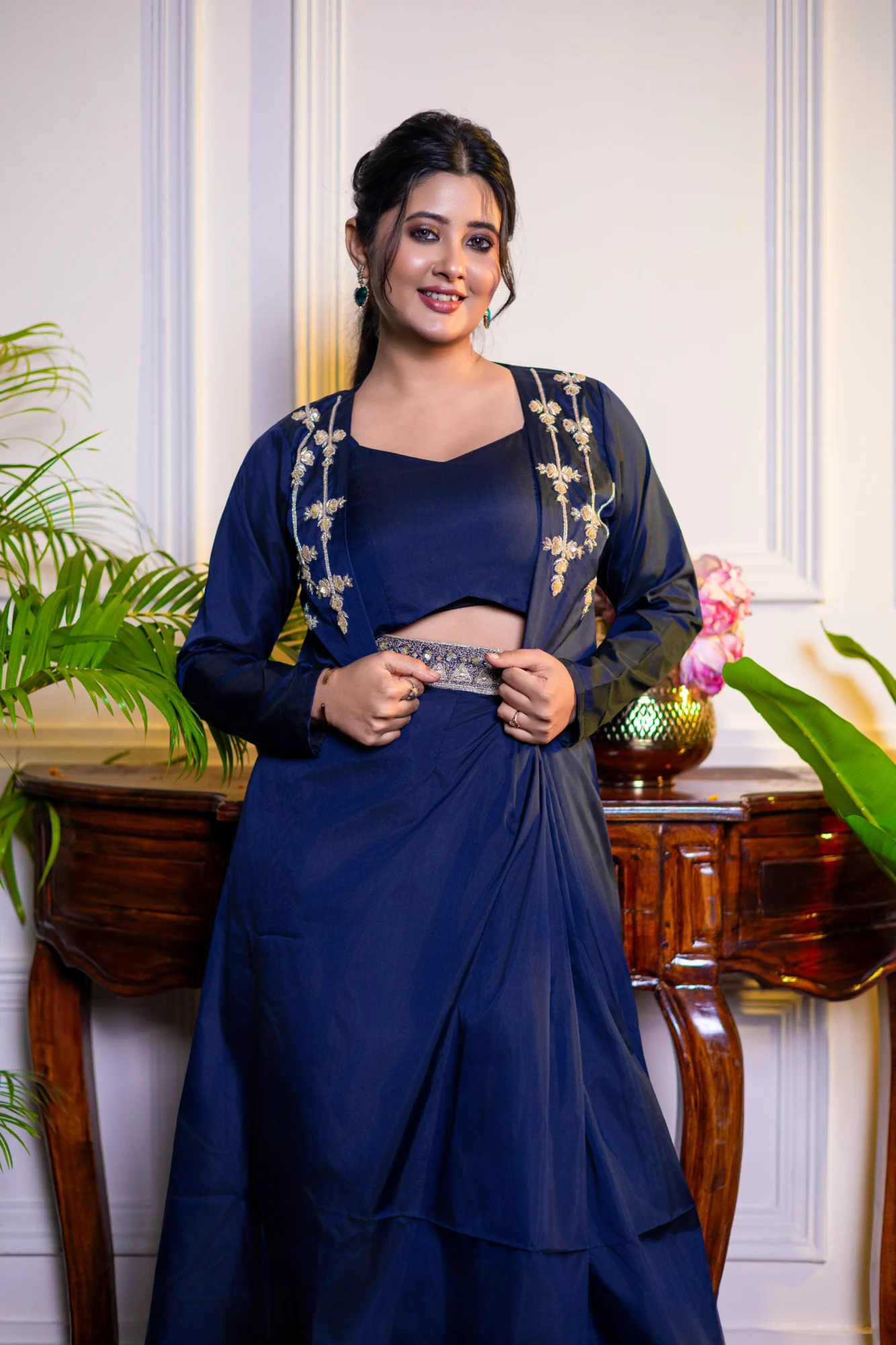 Navy Indo-Western Fusion Ensemble